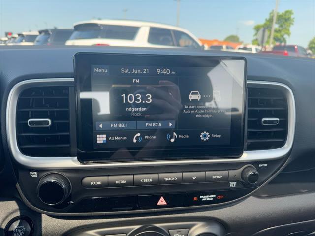 new 2025 Hyundai Venue car, priced at $24,205