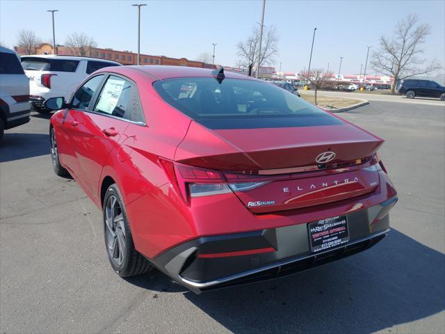 new 2025 Hyundai Elantra car, priced at $31,203