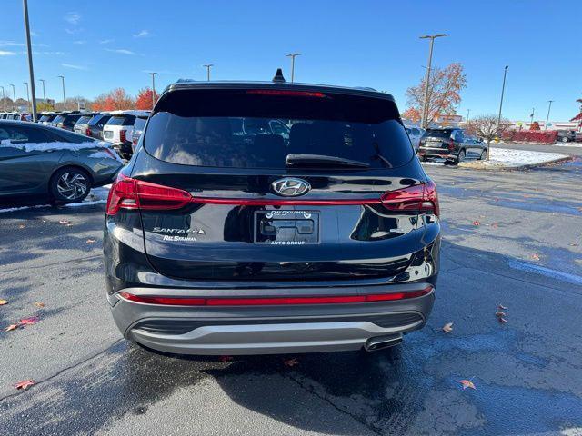 used 2021 Hyundai Santa Fe car, priced at $17,990
