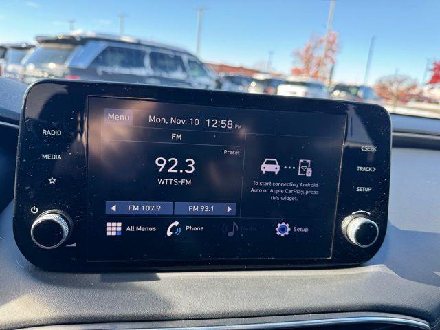 used 2021 Hyundai Santa Fe car, priced at $17,990