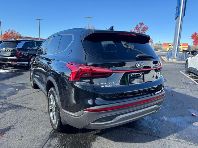 used 2021 Hyundai Santa Fe car, priced at $17,990