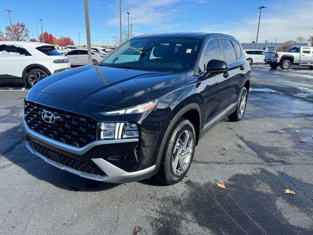 used 2021 Hyundai Santa Fe car, priced at $17,990