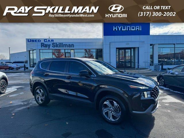 used 2021 Hyundai Santa Fe car, priced at $17,990