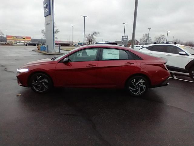 new 2025 Hyundai Elantra car, priced at $24,382