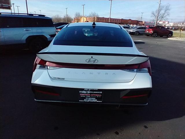 new 2025 Hyundai Elantra car, priced at $24,376