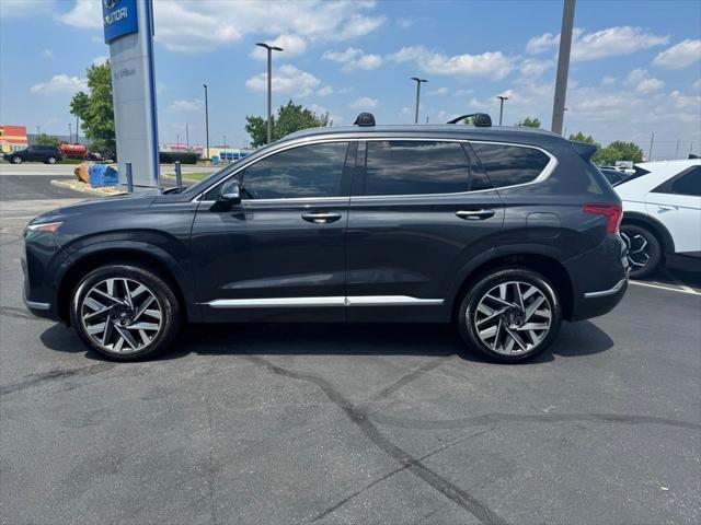 used 2021 Hyundai Santa Fe car, priced at $31,990