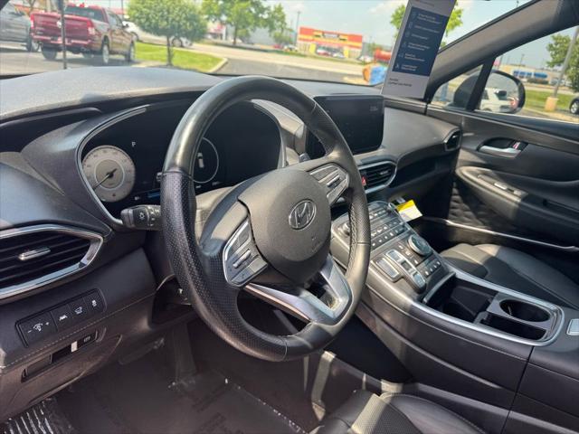 used 2021 Hyundai Santa Fe car, priced at $31,990
