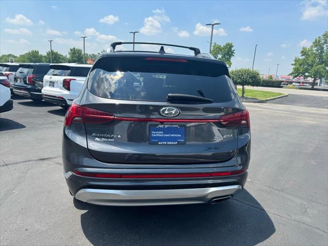 used 2021 Hyundai Santa Fe car, priced at $31,990