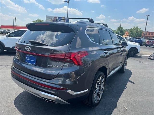 used 2021 Hyundai Santa Fe car, priced at $31,990