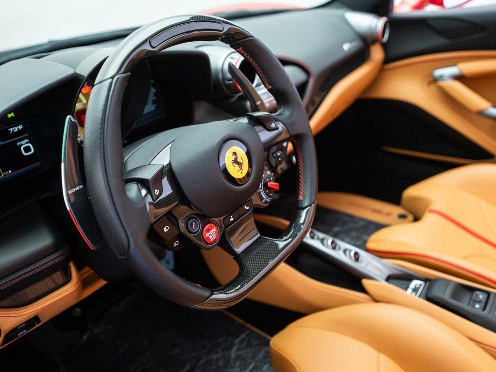 used 2022 Ferrari F8 Spider car, priced at $439,990