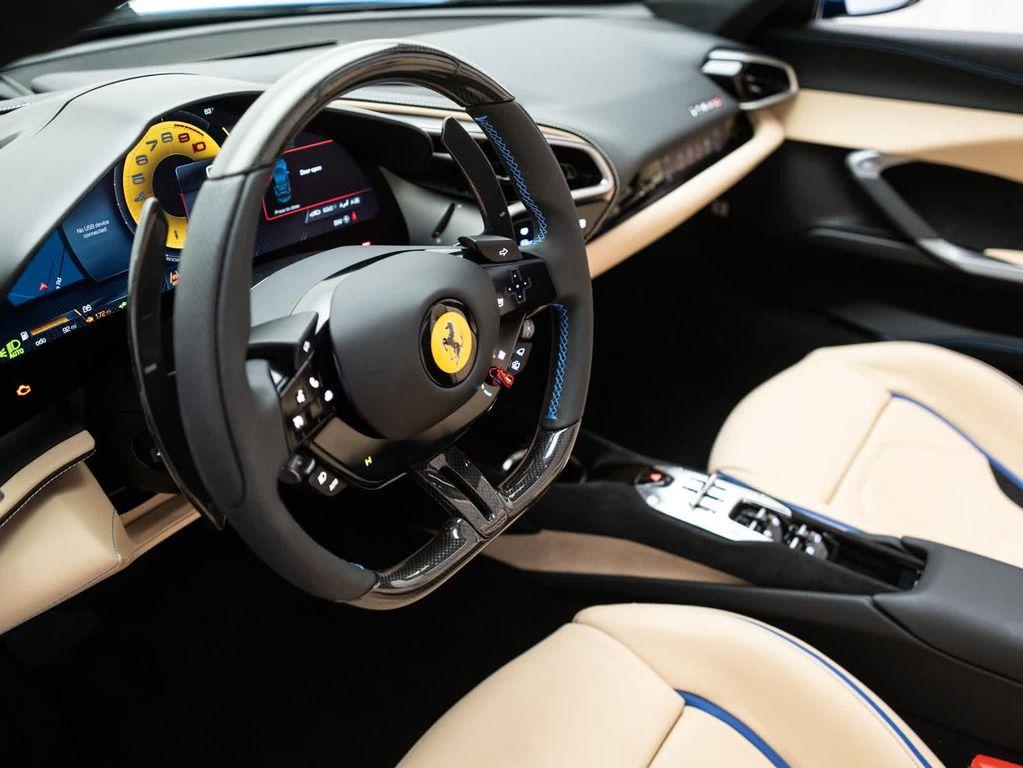 used 2025 Ferrari 296 GTS car, priced at $454,990