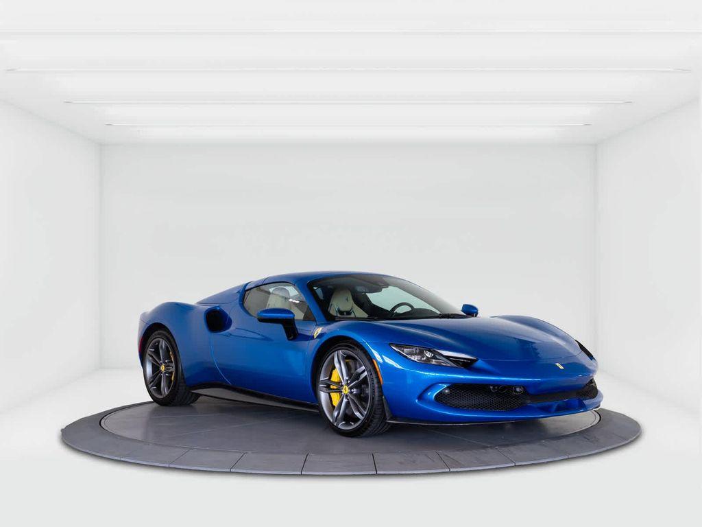 used 2025 Ferrari 296 GTS car, priced at $454,990