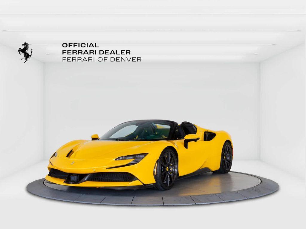 used 2022 Ferrari SF90 Spider car, priced at $599,990