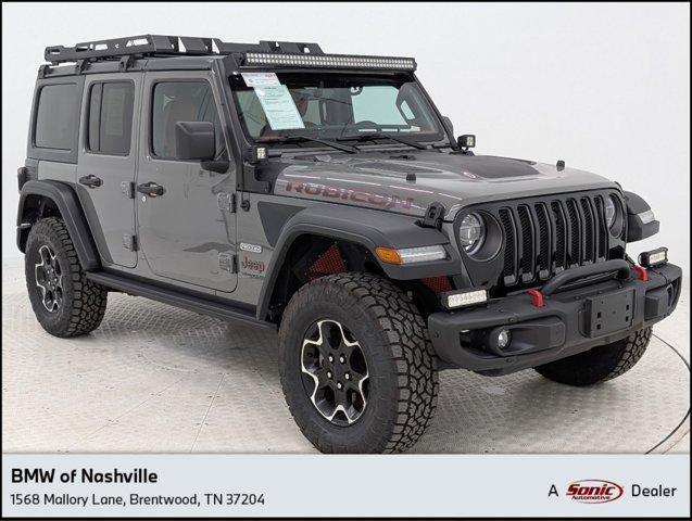 used 2020 Jeep Wrangler Unlimited car, priced at $34,496