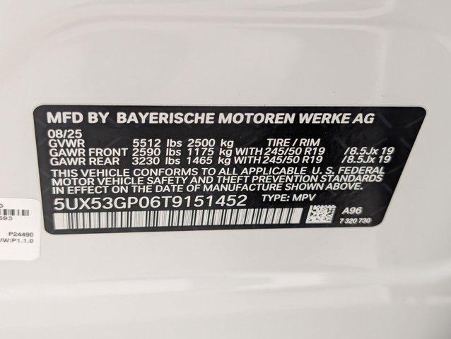 new 2026 BMW X3 car, priced at $53,985