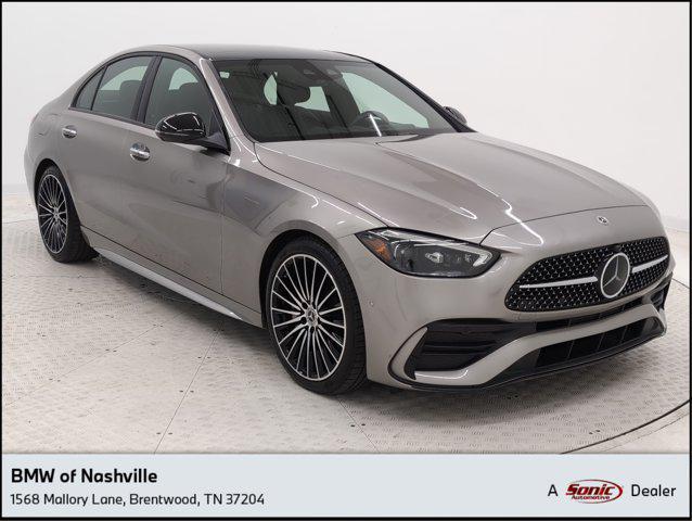 used 2023 Mercedes-Benz C-Class car, priced at $37,999
