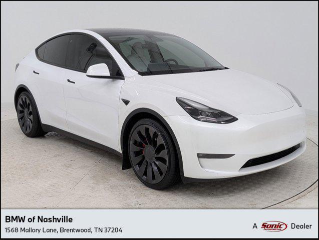 used 2022 Tesla Model Y car, priced at $33,999