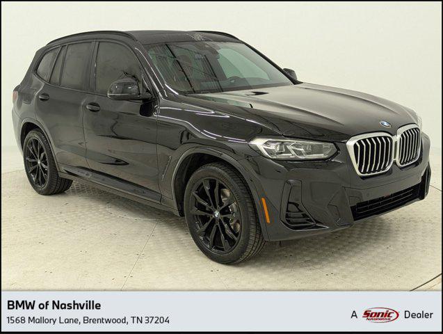 used 2022 BMW X3 car, priced at $37,996