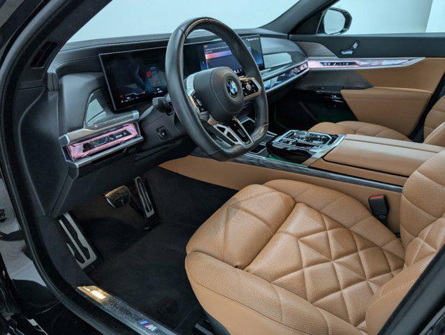 used 2023 BMW 740 car, priced at $74,996