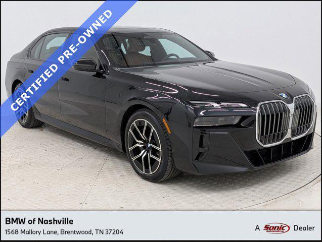 used 2023 BMW 740 car, priced at $74,996