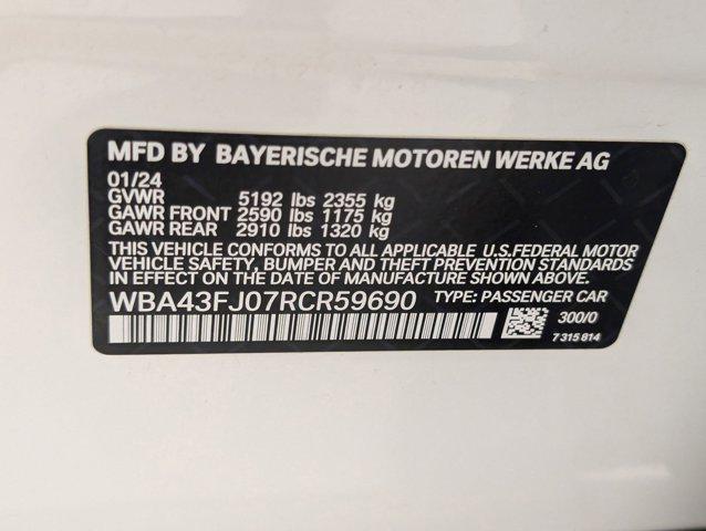 used 2024 BMW 530 car, priced at $55,653