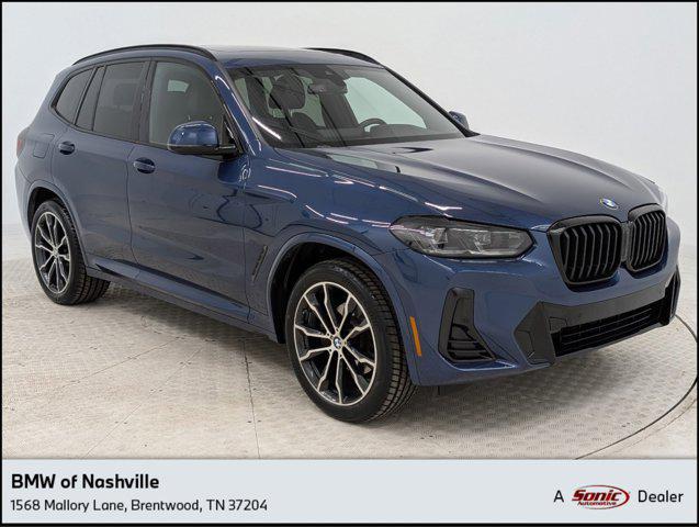 used 2022 BMW X3 car, priced at $37,998