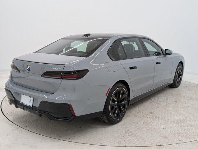 new 2025 BMW 740 car, priced at $118,885