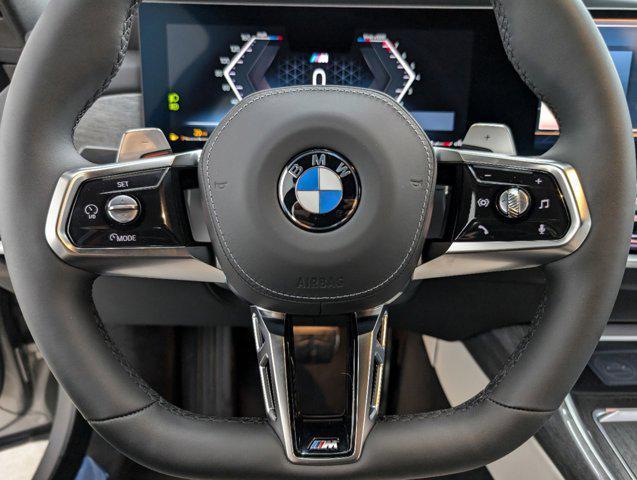 new 2025 BMW 740 car, priced at $110,150