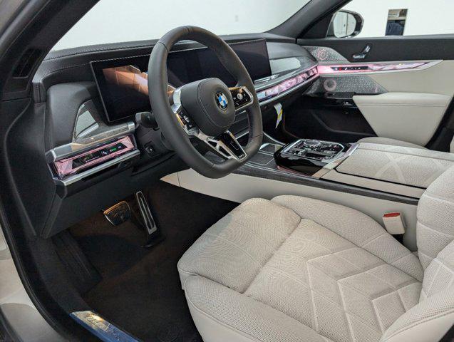 new 2025 BMW 740 car, priced at $110,150