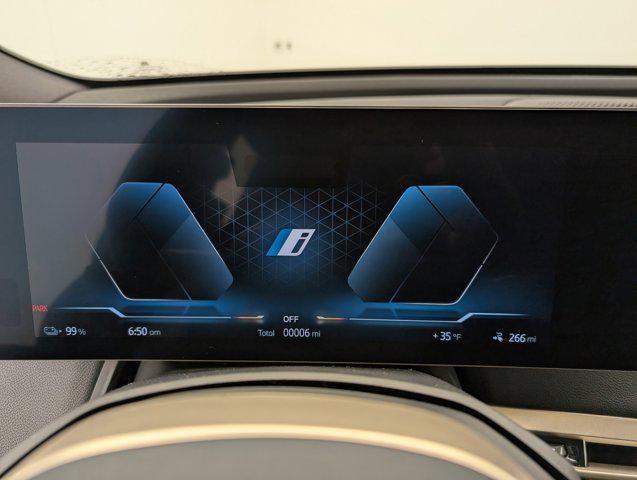 new 2025 BMW iX car, priced at $95,600