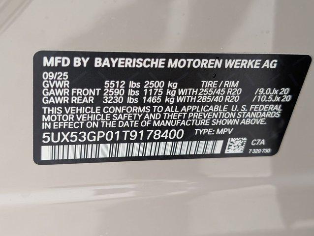 new 2026 BMW X3 car, priced at $59,675