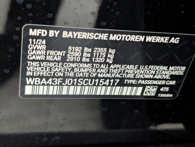 used 2025 BMW 530 car, priced at $61,822
