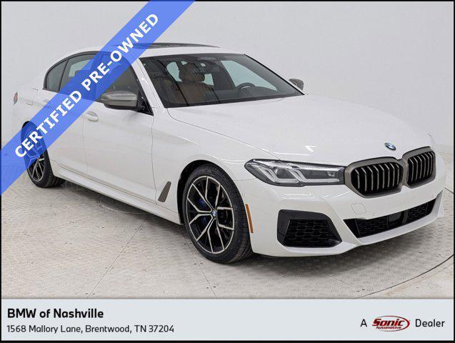 used 2022 BMW M550 car, priced at $53,996