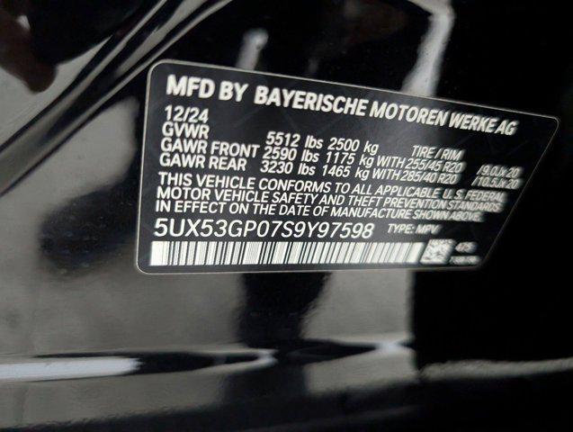used 2025 BMW X3 car, priced at $53,012