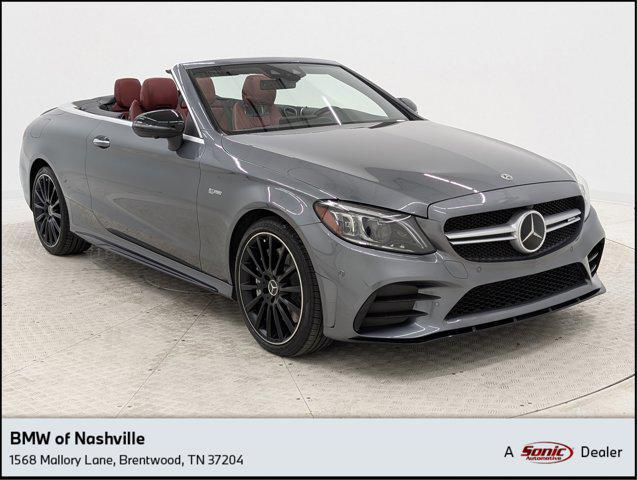 used 2019 Mercedes-Benz AMG C 43 car, priced at $33,999