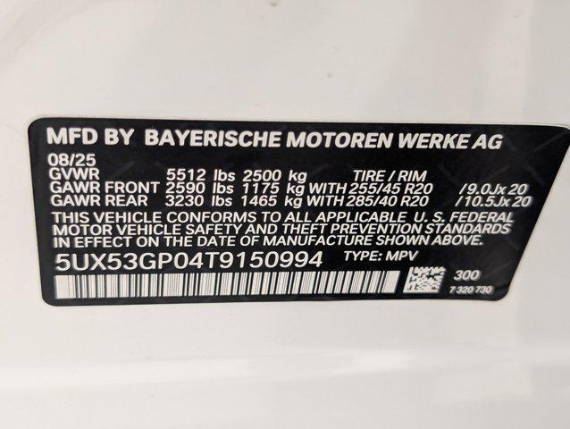 new 2026 BMW X3 car, priced at $54,835
