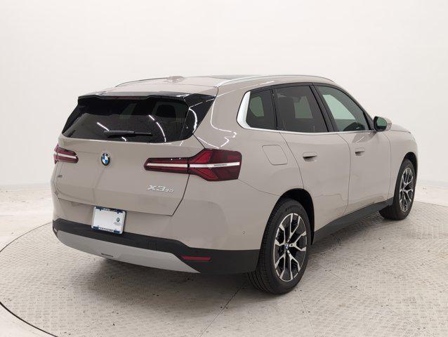 new 2025 BMW X3 car, priced at $57,060