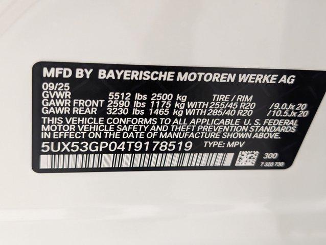 new 2026 BMW X3 car, priced at $59,375