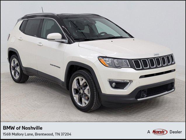 used 2021 Jeep Compass car, priced at $19,998