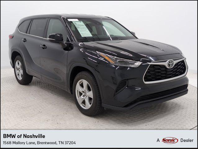 used 2023 Toyota Highlander car, priced at $29,499