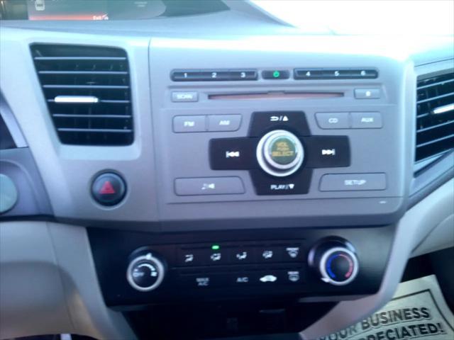 used 2012 Honda Civic car, priced at $9,995
