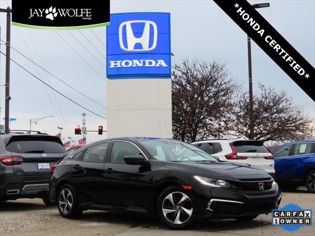 used 2020 Honda Civic car, priced at $18,750