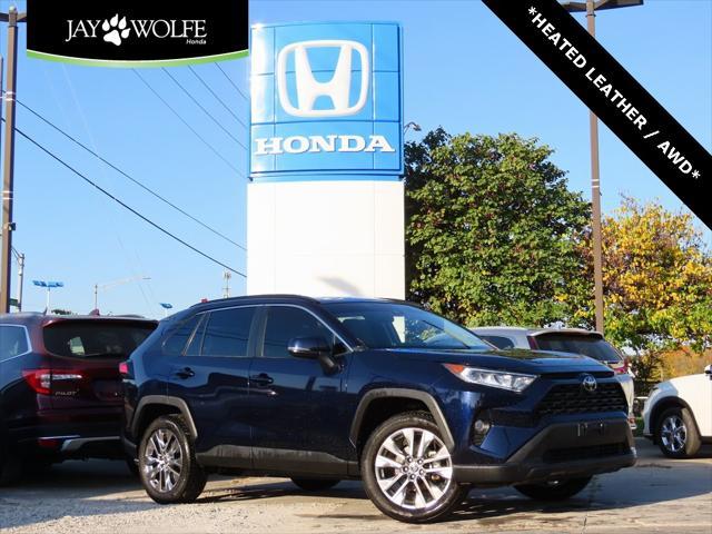 used 2021 Toyota RAV4 car, priced at $31,500