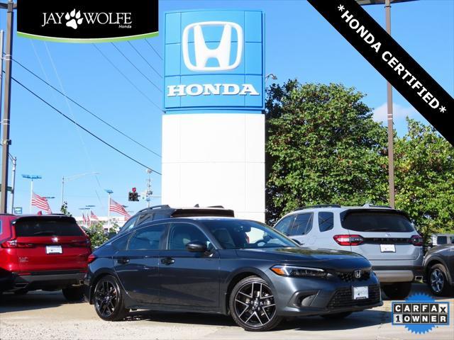 used 2024 Honda Civic car, priced at $33,290