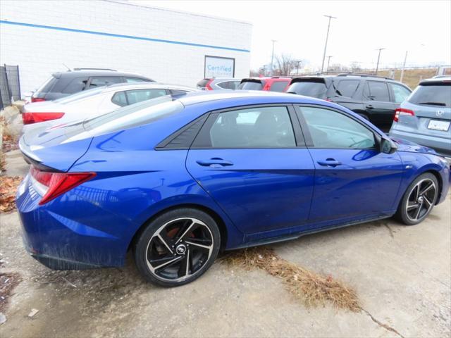 used 2023 Hyundai Elantra car, priced at $22,500