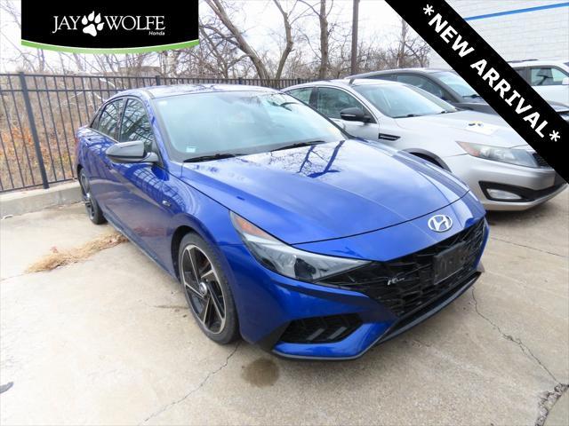 used 2023 Hyundai Elantra car, priced at $22,500