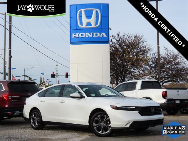 used 2023 Honda Accord car, priced at $27,500