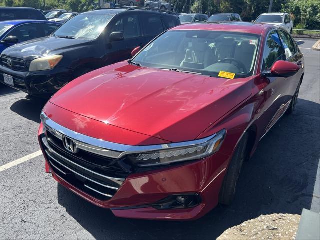 used 2021 Honda Accord car, priced at $27,650