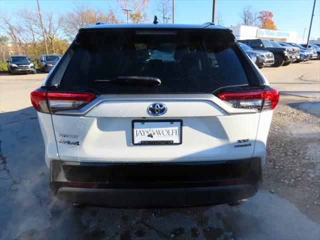 used 2021 Toyota RAV4 Hybrid car, priced at $29,500