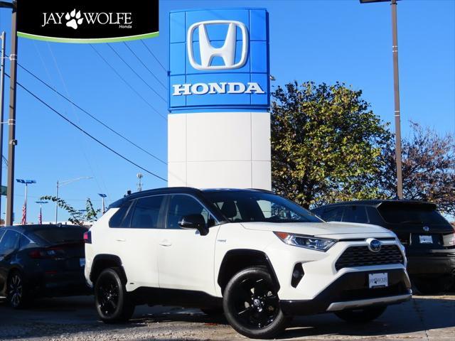 used 2021 Toyota RAV4 Hybrid car, priced at $29,500